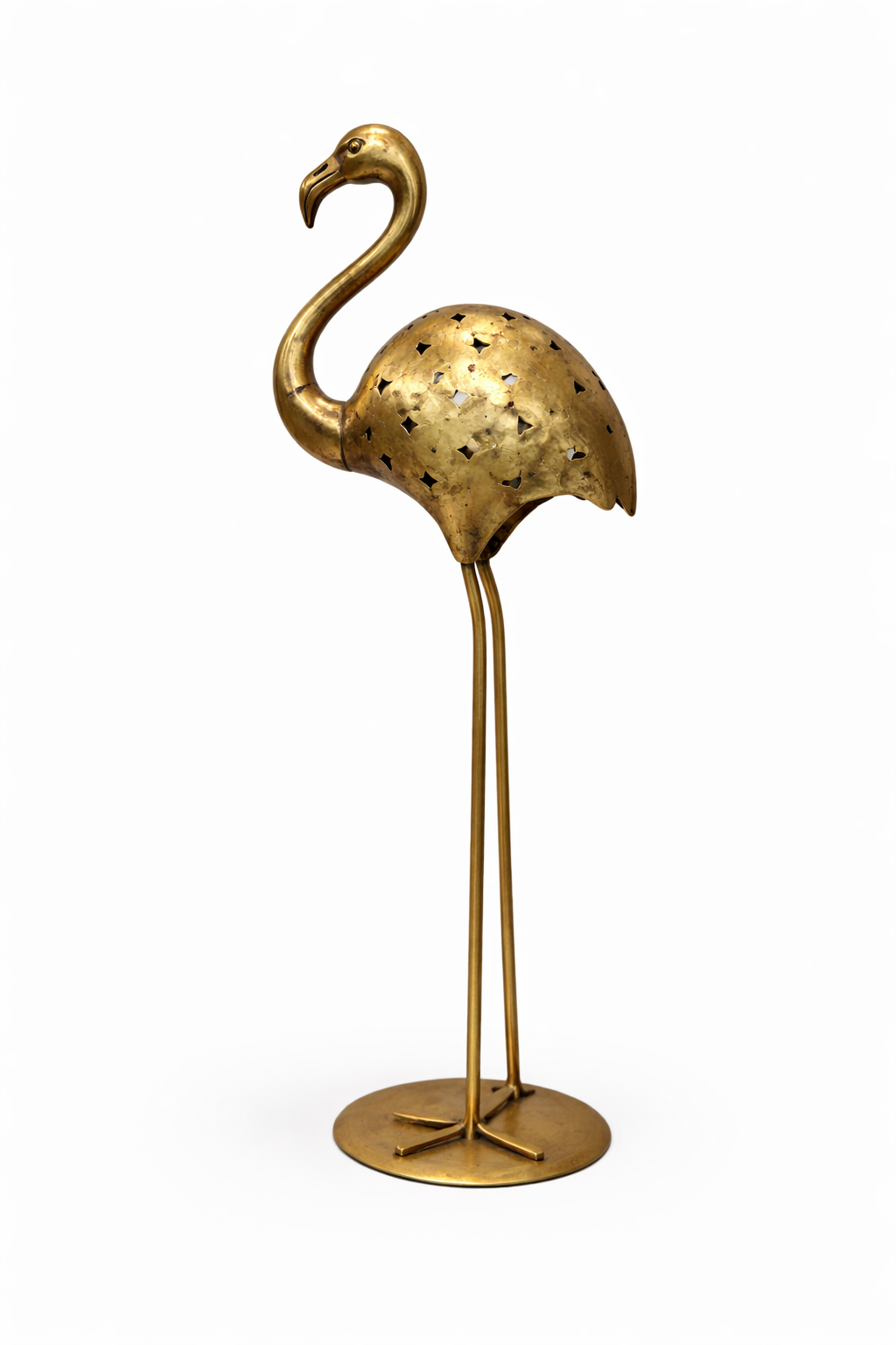 Iron Swan Decor Showpiece